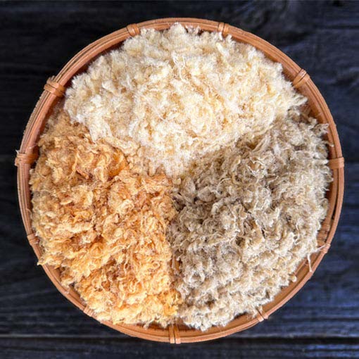 Nguồn sỉ chà bông, khô gà, khô heo linh hoạt từ 5kg Copy 1 cha bong ga